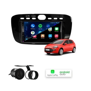 Multimídia Mp5 Carplay E Android Auto Fiat Punto 2013 Até 2017