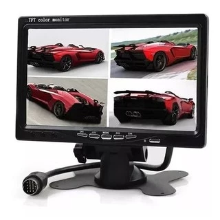 Tela Monitor Lcd 7 Colorida Com Controle Hdmi Vga Av Oferta