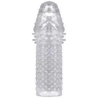 Preservativo Reutilizável CAPA PENIANA Camisinha de Silicone Aumenta Engrossa SEXY