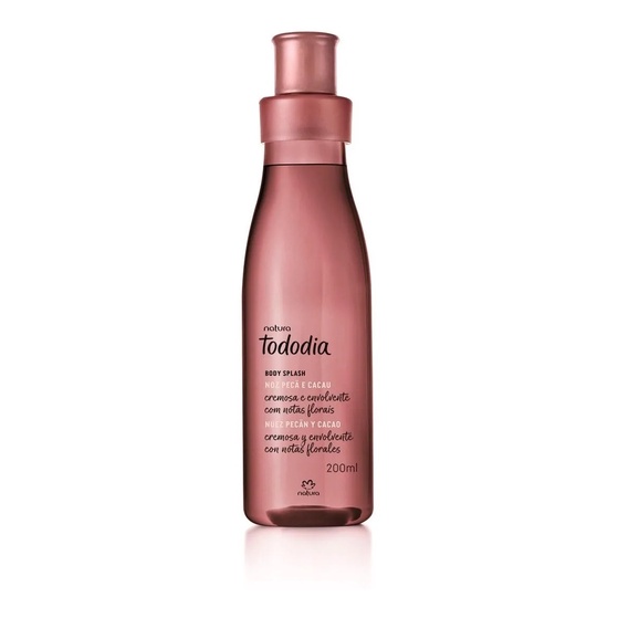 Body Splash Tododia Noz Pecã E Cacau Natura - 200ml