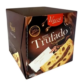 Panetone Trufado Special Veneza 500g Chocottone Recheio Sabor Chocolate Panettone