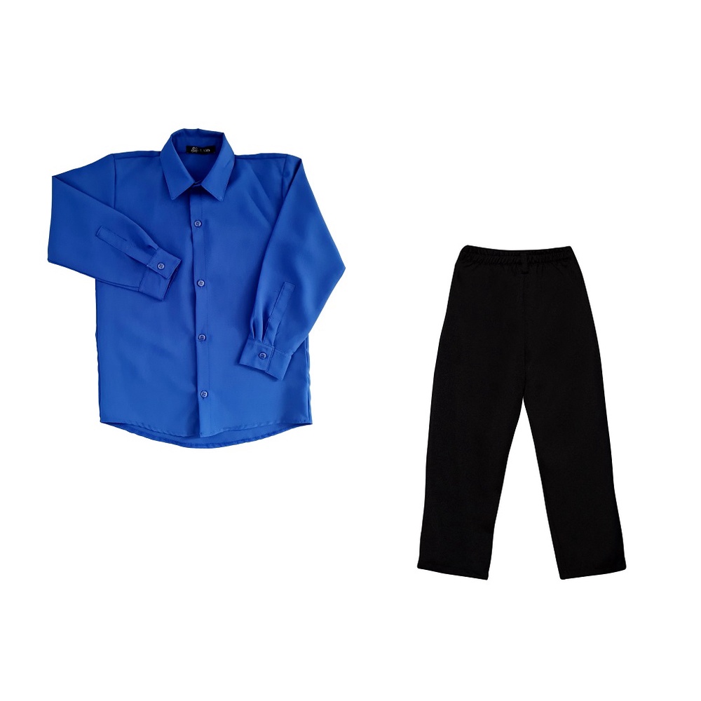 Kelder Camisas De Hombre Dockers Infantil CalÇa Preta E Camisa - Main Image