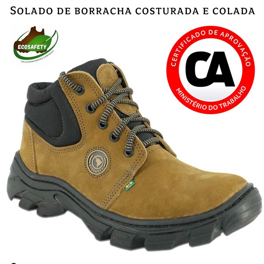 Sapato ecosafety hot sale