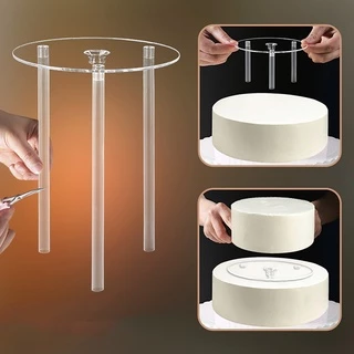 Moldura De Suporte De Bolo De Várias Camadas Prático Redondo Sobremesa Cozinha