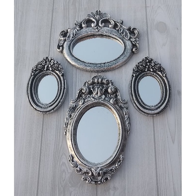 Espelhos decorativos kit 4 peças