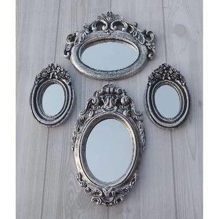 Espelhos decorativos kit 4 peças