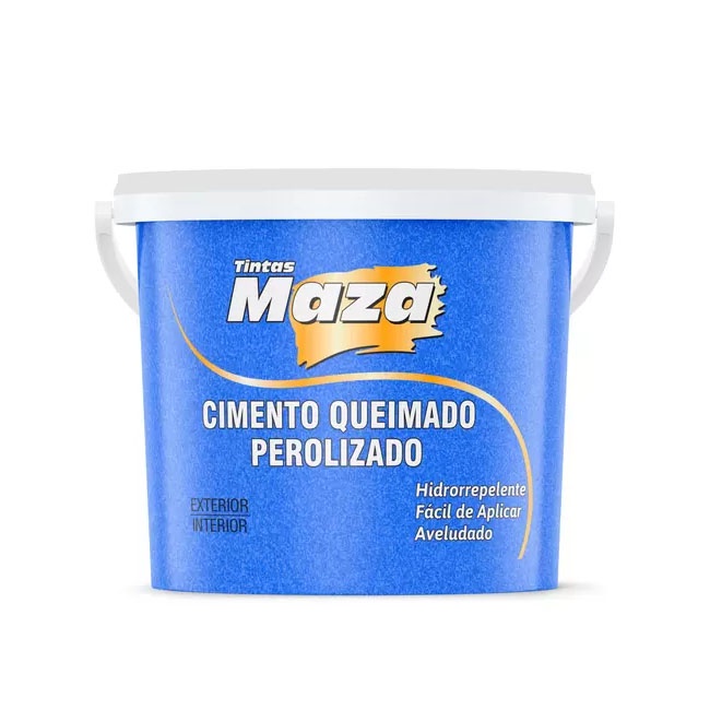 Efeito Cimento Queimado Perolizado Aveludado 1,2kg - Maza