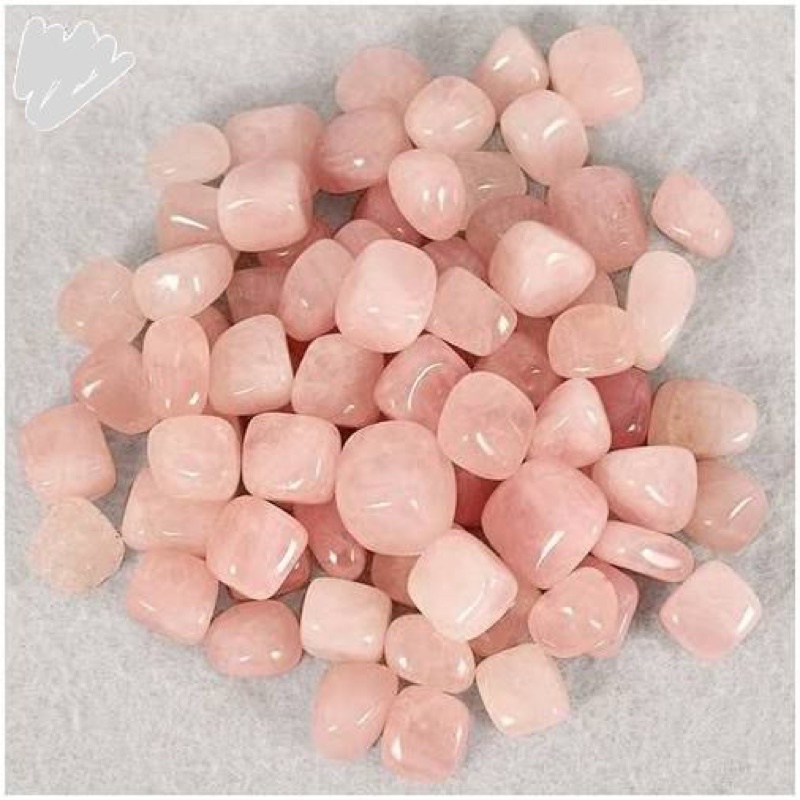 Kit De Pedra Quartzo Rosa Natural Cristal Pequeno 100g | Shopee Brasil