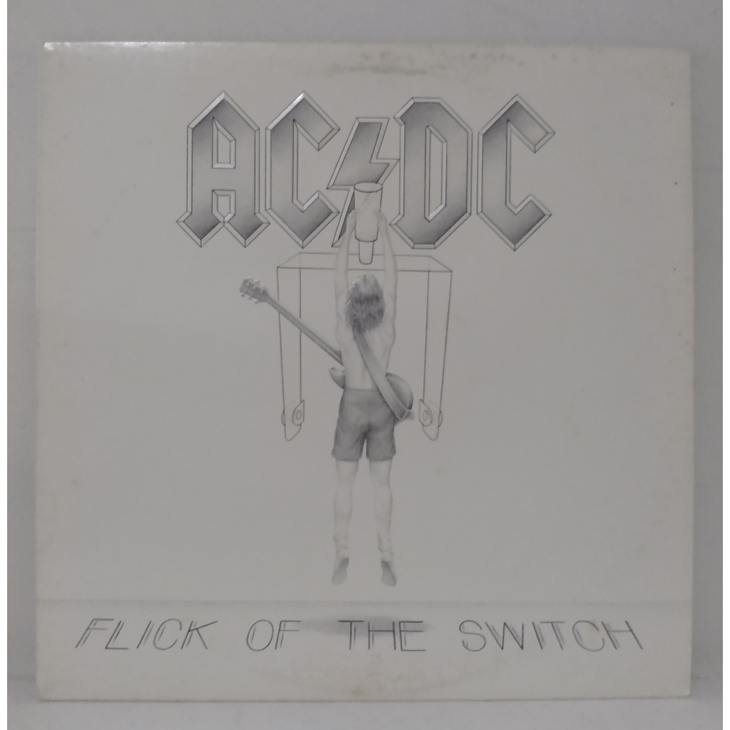 Lp Acdc Flick Of The Switch Imp Usa 1983 Cencarte Shopee