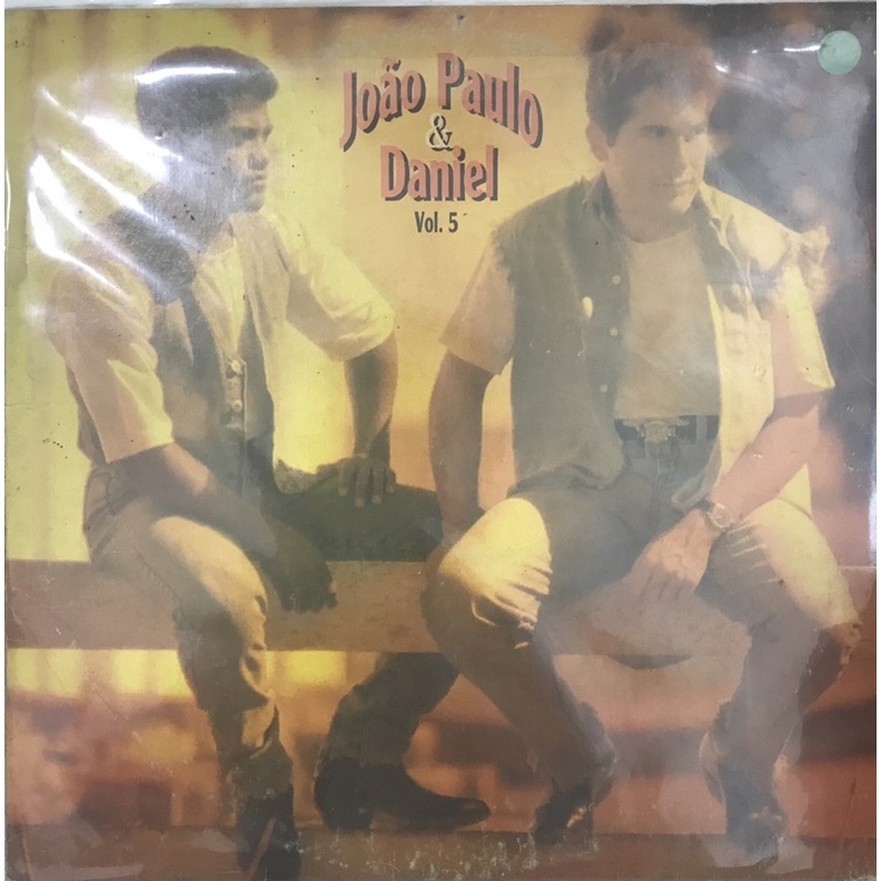 LP VINIL JOÃO PAULO E DANIEL - O CHEIRO DELA - VOL 5 - 1993 - mv ...