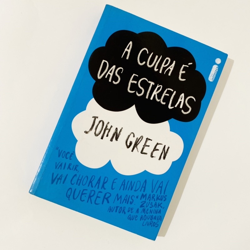 Livro A Culpa é das Estrelas - John Green | Shopee Brasil