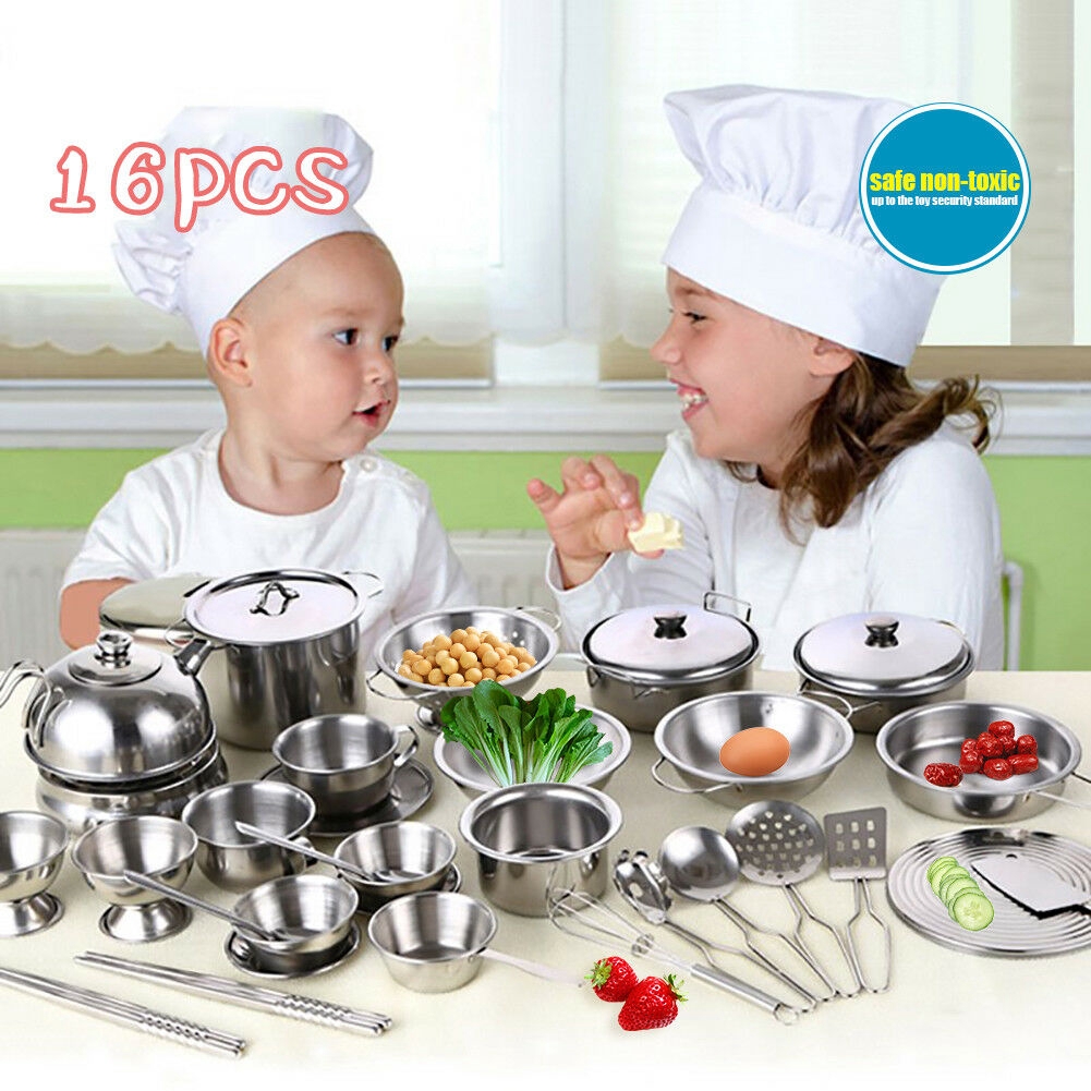 Cozinhar e assar conjunto Chef Set compatível com brinquedos de