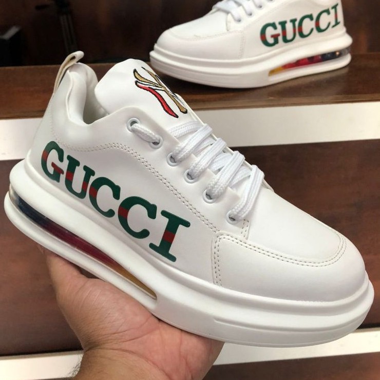 Tenis gucci branco store masculino