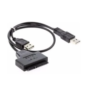 Cabo Conversor Adaptador Usb 2.0 Sata Dual Usb Hdd