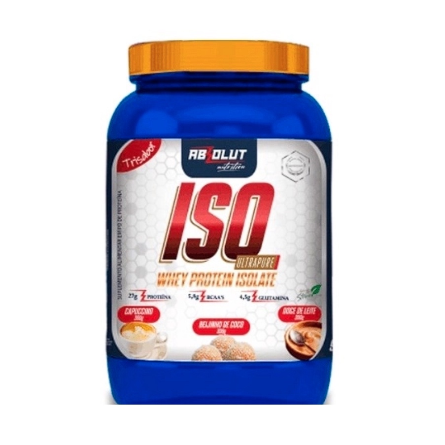 Whey Isolado Absolut Baunilha 900 g