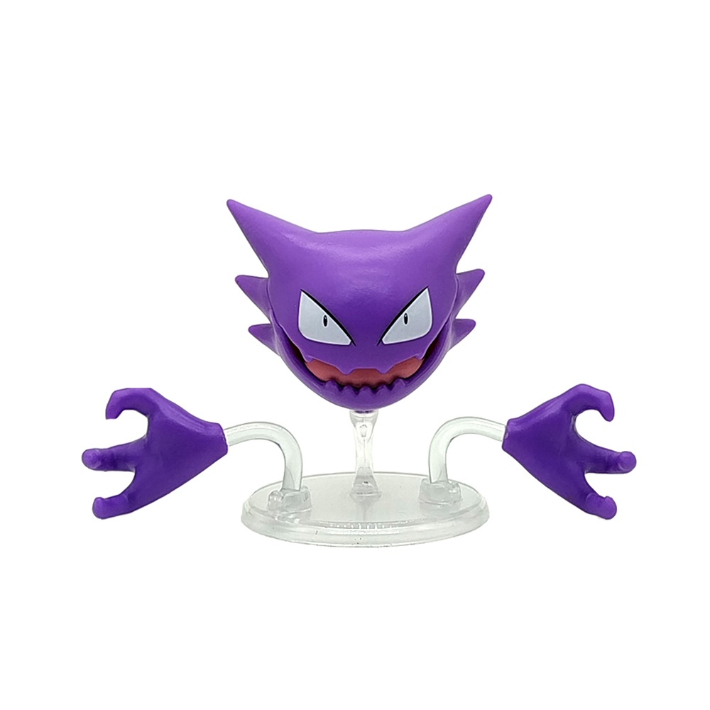 Pokemon Brinquedos De Tomy OOAK Violeta Batalha Haunter Figura Pintada À  Mão