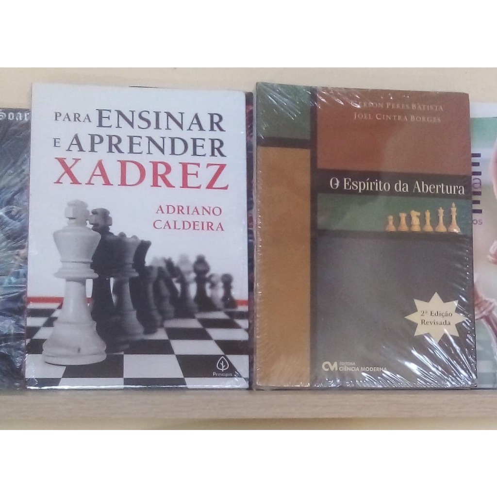 Kit 3 Livros Xadrez - Mequinho + Thauane + Caldeira