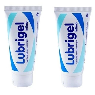Kit 2 Lubrificantes Gel Intimo Neutro à Base de Água Sexo Vaginal e Anal