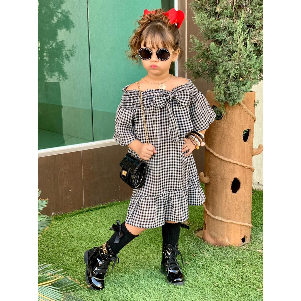 Vestido infantil store para 6 anos