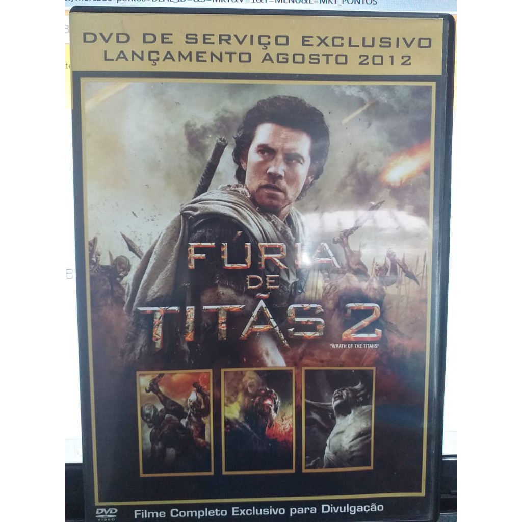 Filme Fúria de Titãs II | Shopee Brasil