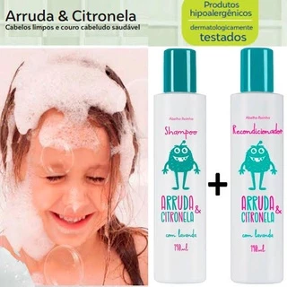 Kit Mata Piolho - Abelha Rainha - Arruda e citronela 2 itens Oferta Oferta
