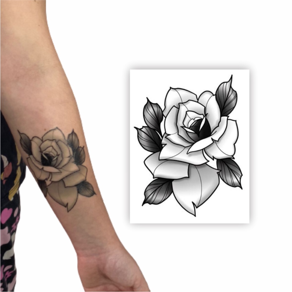 Tatuagem Temporária Realista | Estudio Tatto Ink | 001