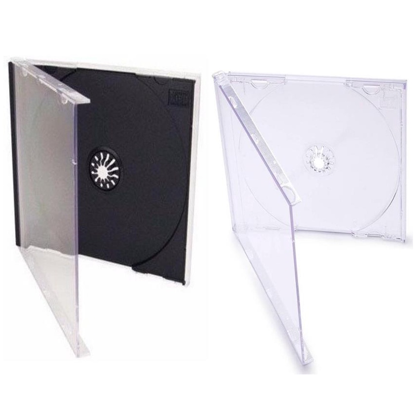 30 Capas Caixinha Acrilico Cd Box Tradicional Transparente | Shopee Brasil