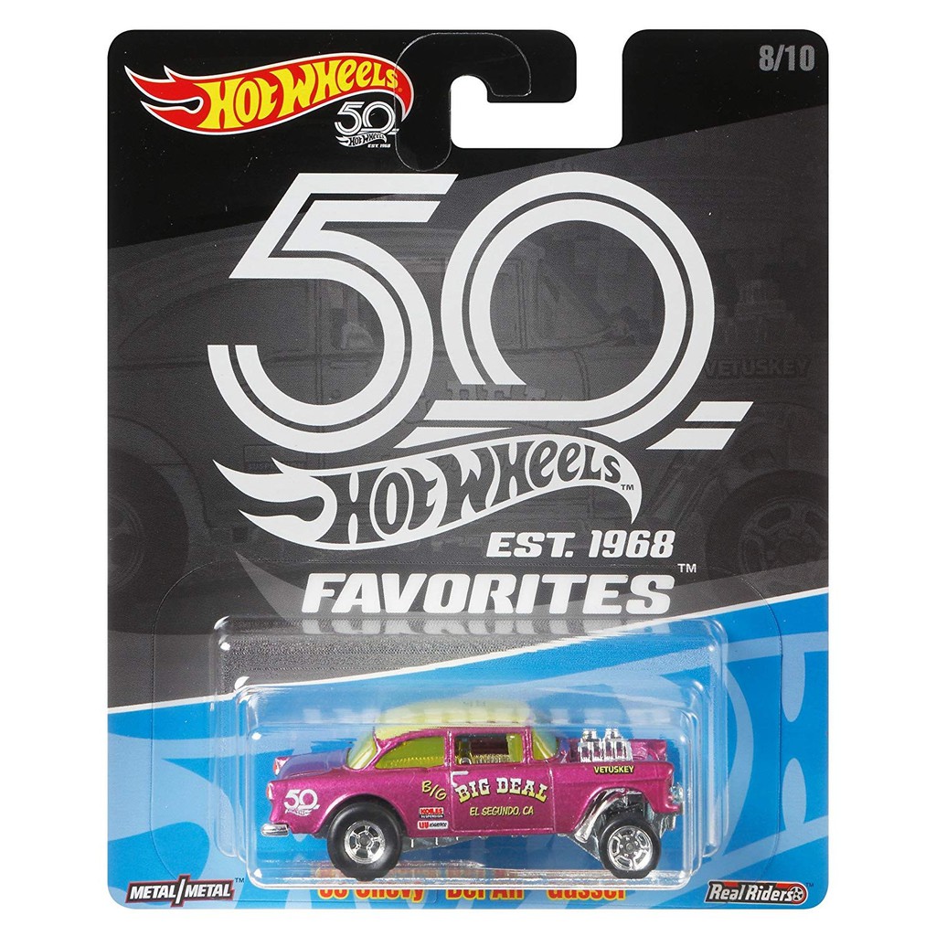 HOT WHEELS - 55 CHEVY BEL AIR GASSER - FAVORITES 50 YEARS | Shopee