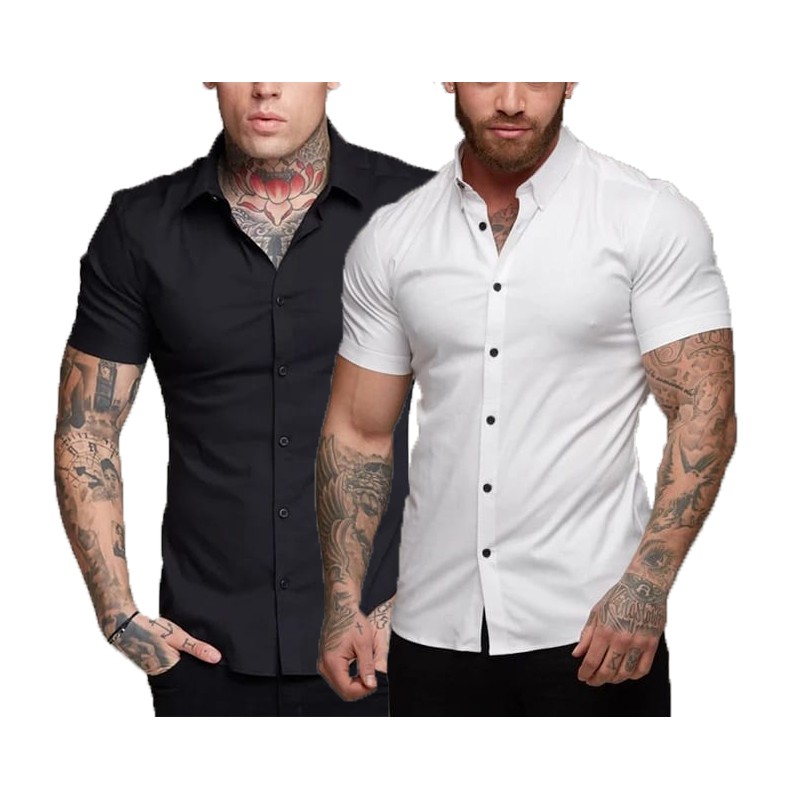 Camisas sociais hot sale da moda