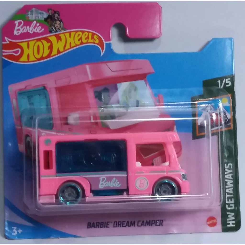 Hotwheels Barbie Barbie Dream Camper Hw Getaways Shopee Brasil 0865