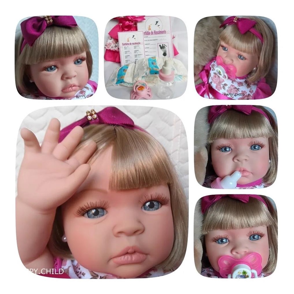 Boneca Bebe Reborn Realista Completa Barata - Cegonha Reborn Dolls