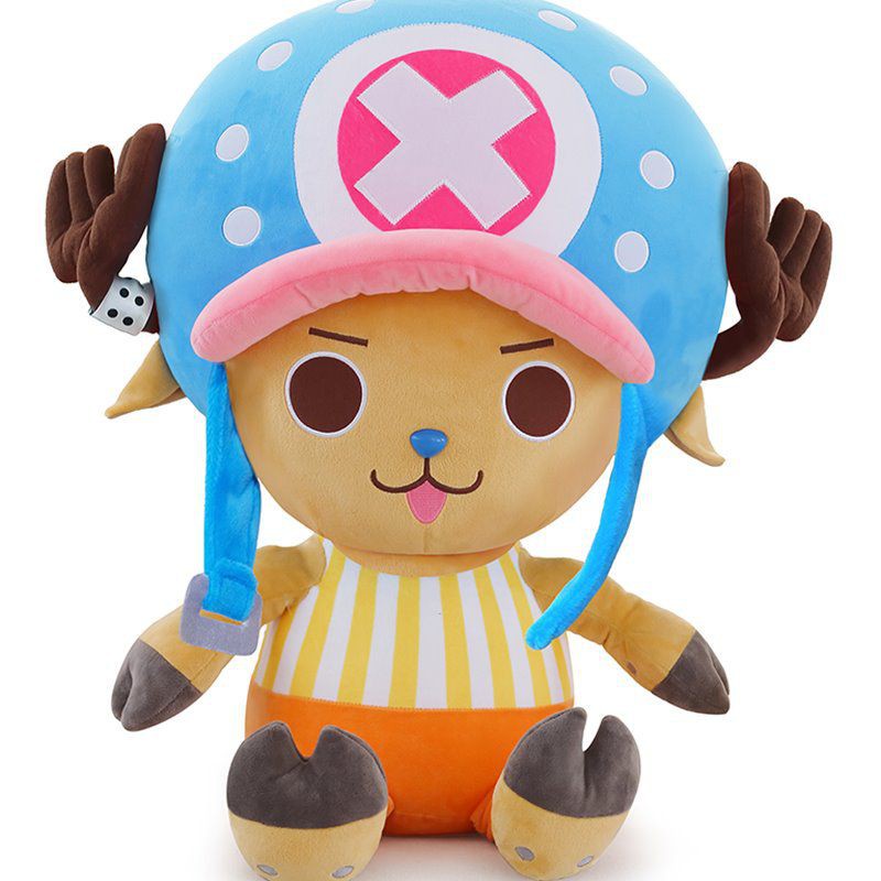 Compra online de Tamanho grande anime uma peça chopper pelúcia boneca kawaii  adorável macio brinquedos de pelúcia crianças travesseiro presente crianças  aniversário 20-30cm