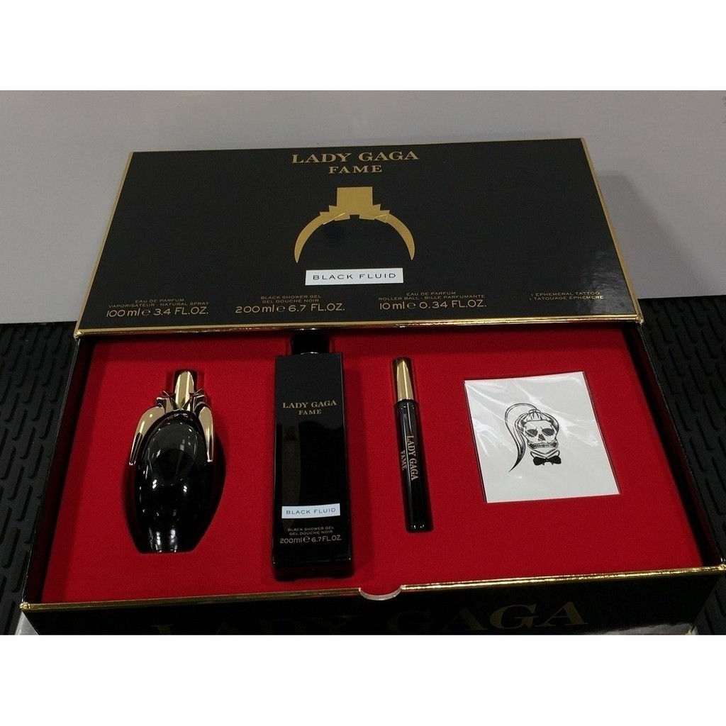 Lady Gaga Fame Conjunto Perfume 100ml + Maleta Exclusiva Set