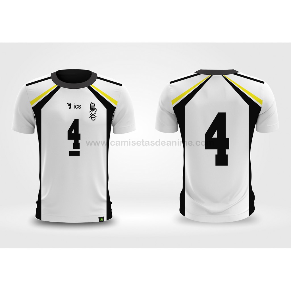 Camiseta Uniforme Haikyuu Bokuto 4 Uniforme 2