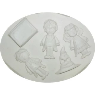Molde De Silicone Harry Potter Para Confeitaria E Biscuit.