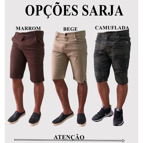 Bermuda hot sale jeans sarja