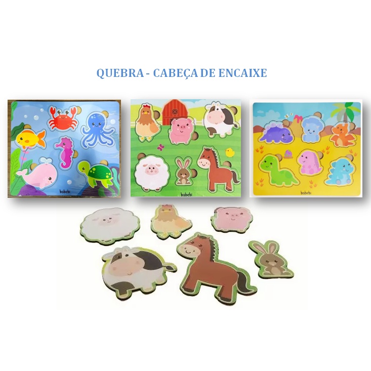 3d Quebra-cabeça - Animal Pinguim Puzzle Madeira com Caixa