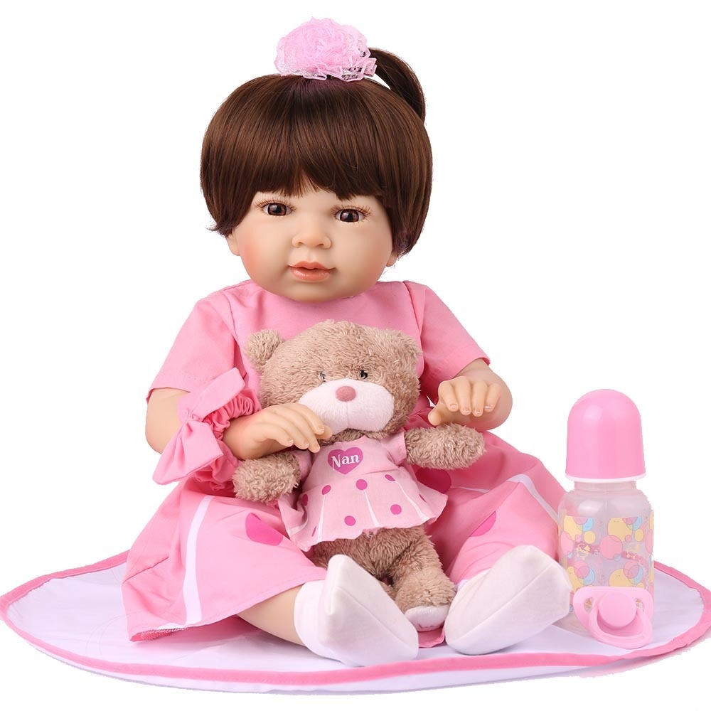 Boneca bebe reborn 55cm – Bebê Kids