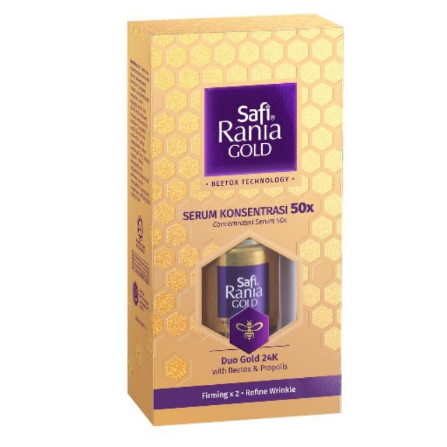 Soro De Cocentração Safi Rania Gold Beetox 50x (20Ml) | Shopee Brasil