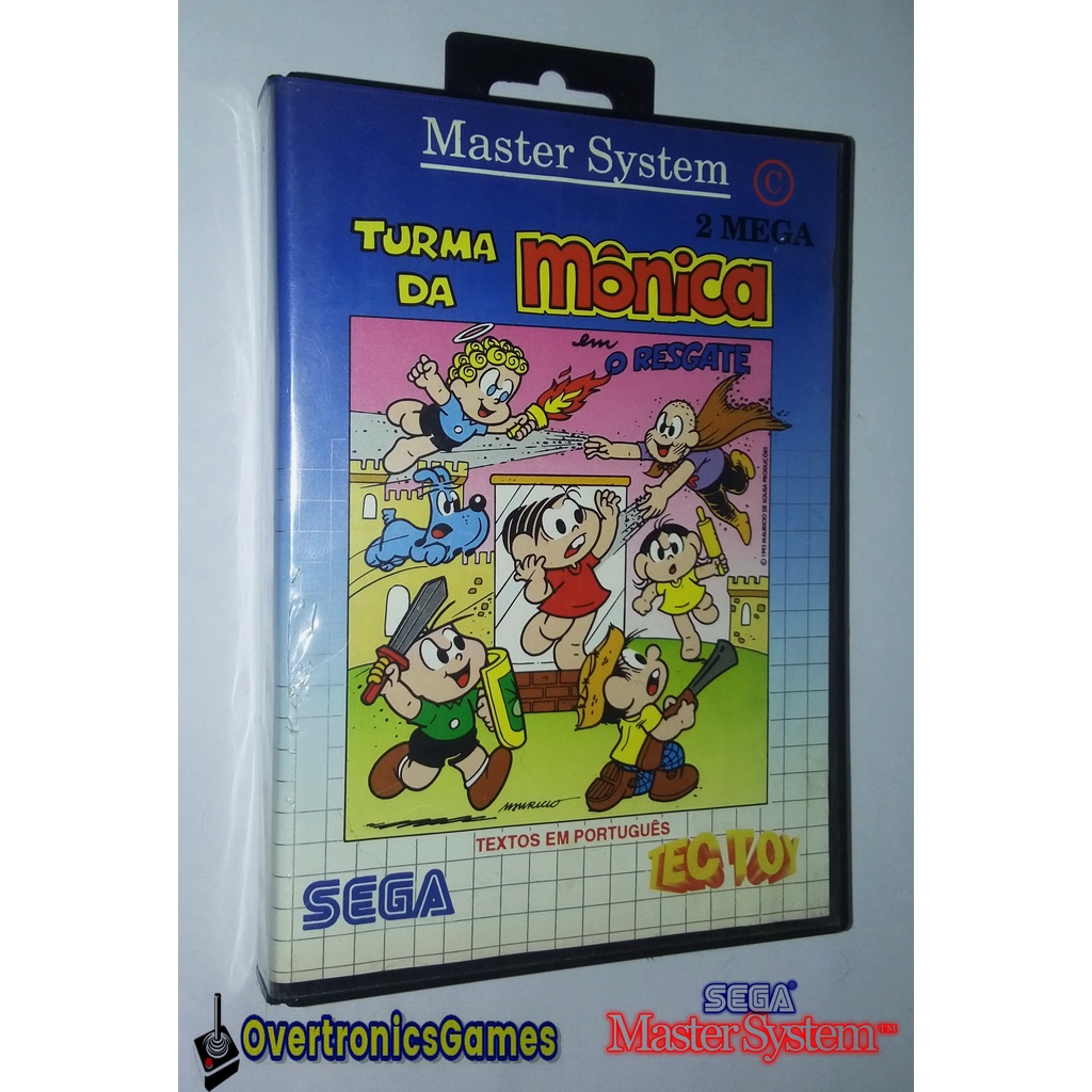 Turma Da Monica em: O Resgate - Sega Master System - BOXED