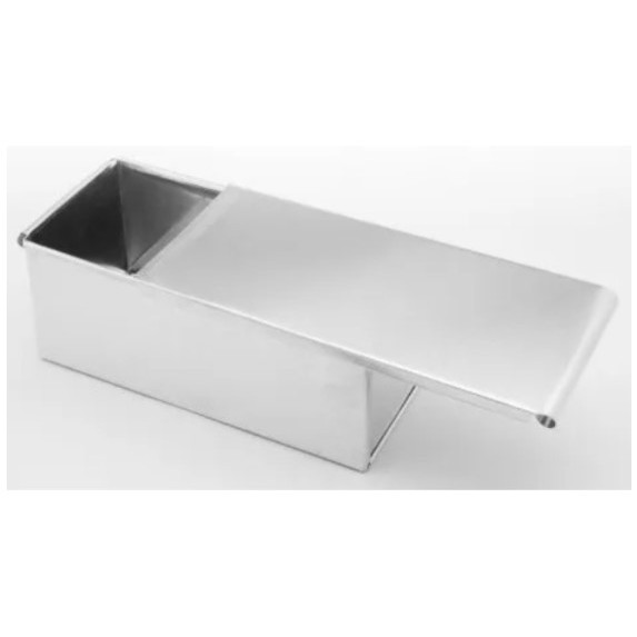 Kit 3 Peças - Forma para Pão De Forma Baby Com Tampa (23x10x