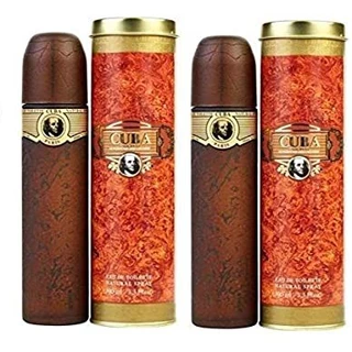 Kit 2 Perfume Cuba Gold EDT 100ml - Original