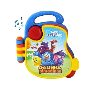 Meu Livrinho Galinha Pintadinha Musical 940 - Elka