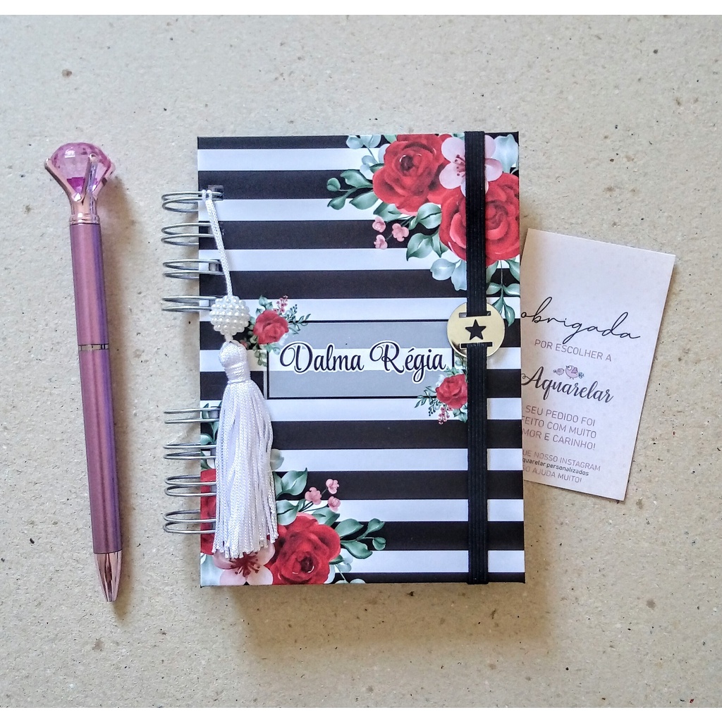 Mini Agenda 2024 Personalizada | Shopee Brasil