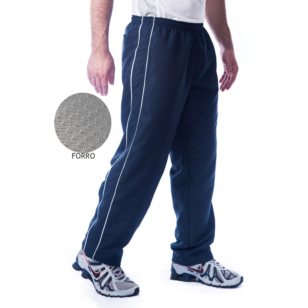 Calça microfibra tactel store masculina