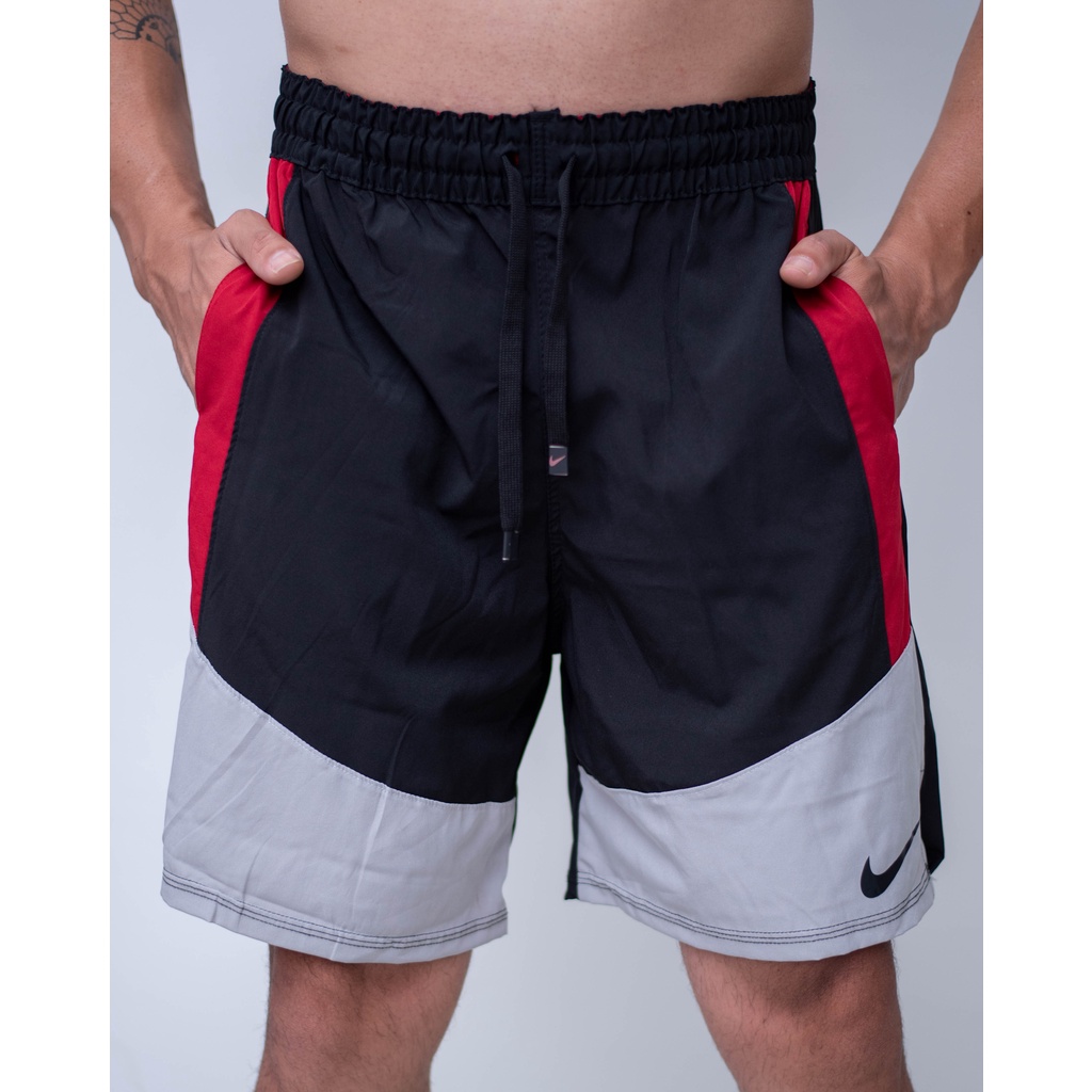 Bermuda Tecido Dry-Fit Masculina Academia Treino Corrida Crossfit ...
