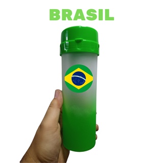 Garrafa Squeeze Degradê do Brasil