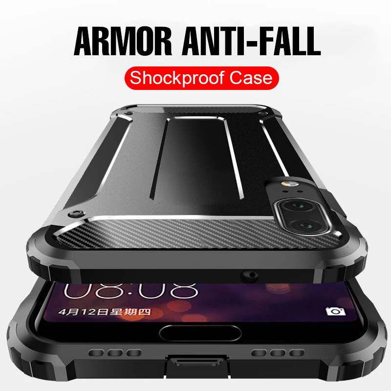 Para Xiaomi Mi 9T 9TPro POCO X3 X3NFC X3Pro M3 Armadura Híbrida Antiqueda TPU + PC Capa Dura Amortecedora Antichoque Resistente