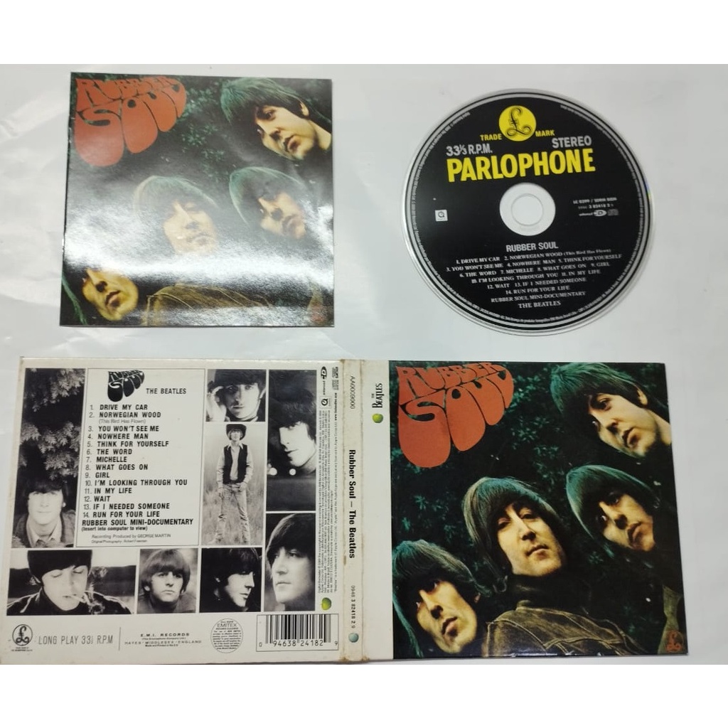 Rubber Soul (Remastered Digipack) - Beatles - CD