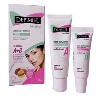 Creme Depilatorio Facial A+b Sensitive 45g - Depimiel